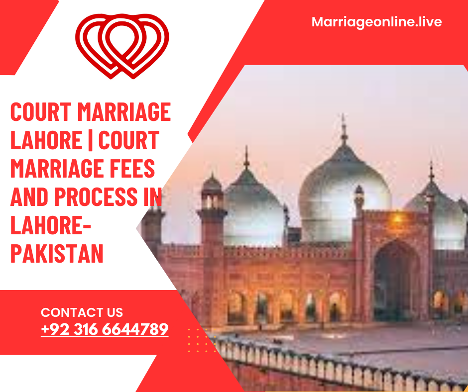 Court Marriage Fees Lahore