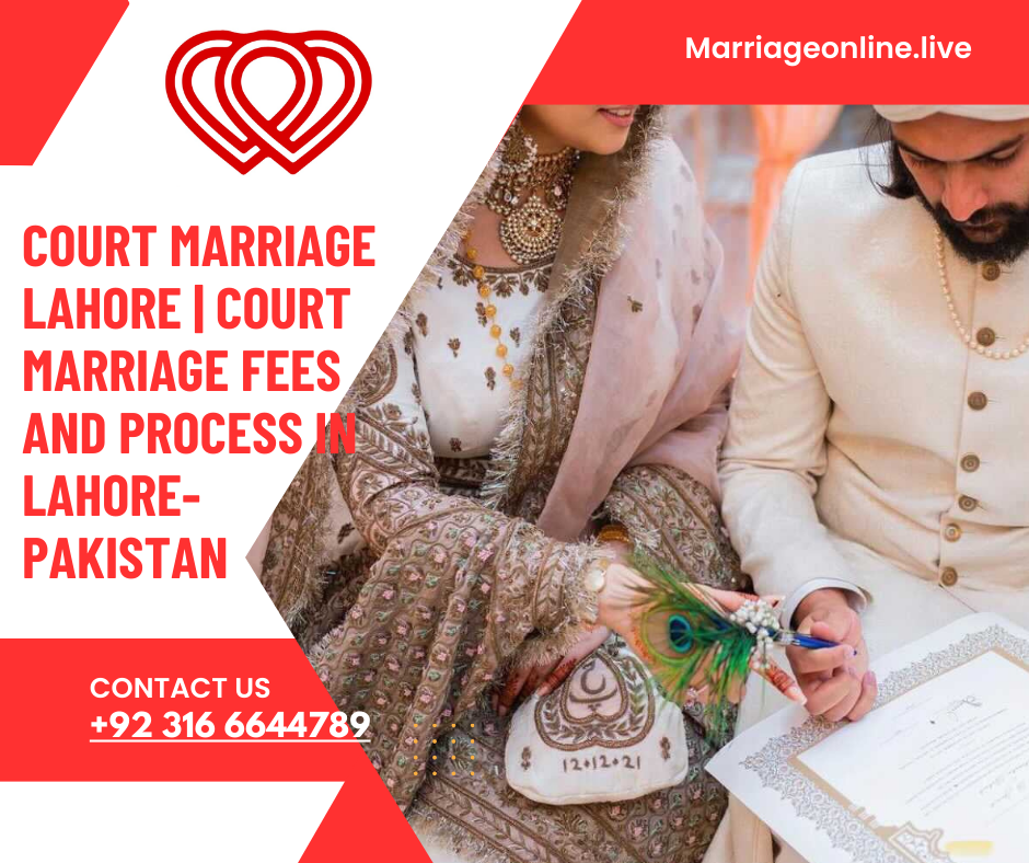 Court Marriage Fees Lahore