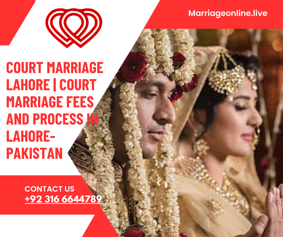Court Marriage Fees Lahore