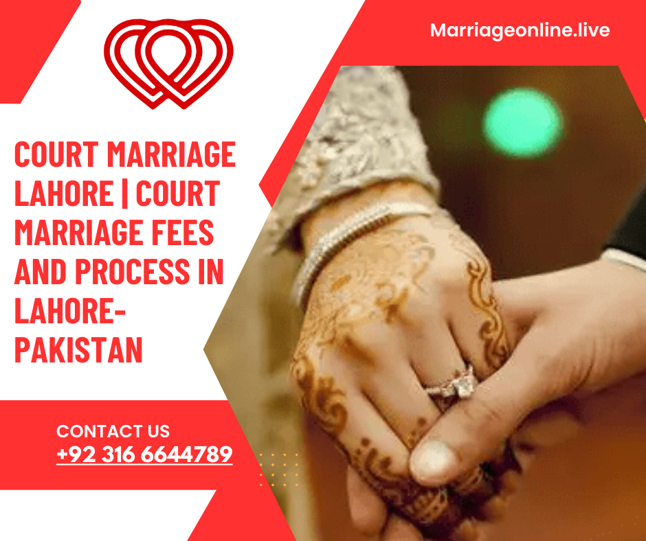 Court Marriage Fees Lahore